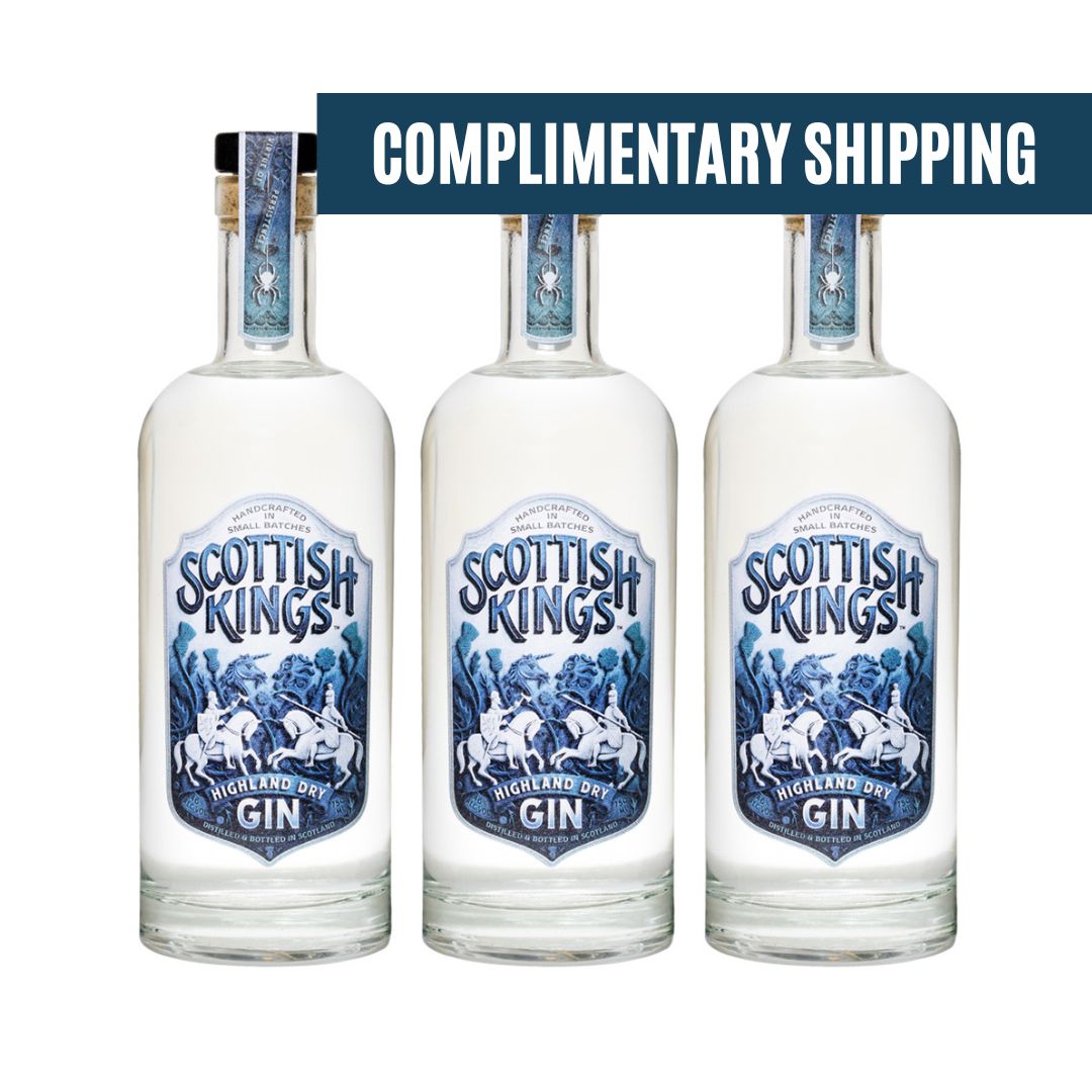 Scottish Kings Gin 3 PK